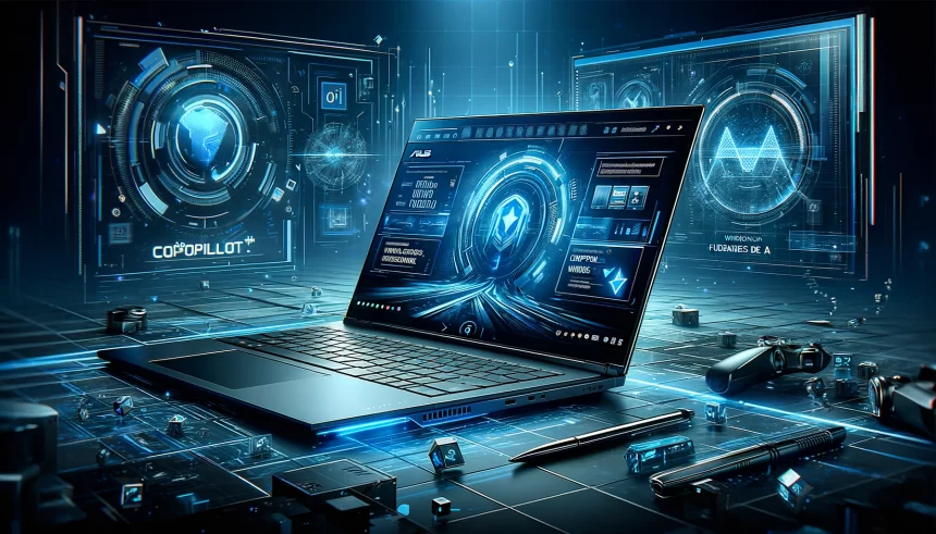 ASUS lança seu primeiro notebook Copilot com funcionalidades de IA do Windows 11