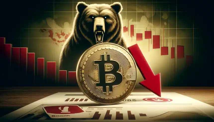 Bitcoin com mais chances de queda do que para alta