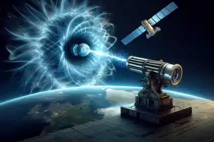 China cria canhão para derrubar satélites com onda magnéticas 68.000 vezes mais fortes que as da Terra