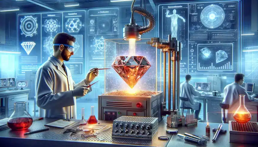 Cientistas criam técnica para fazer transformar ferro em diamantes em apenas 15 minutos