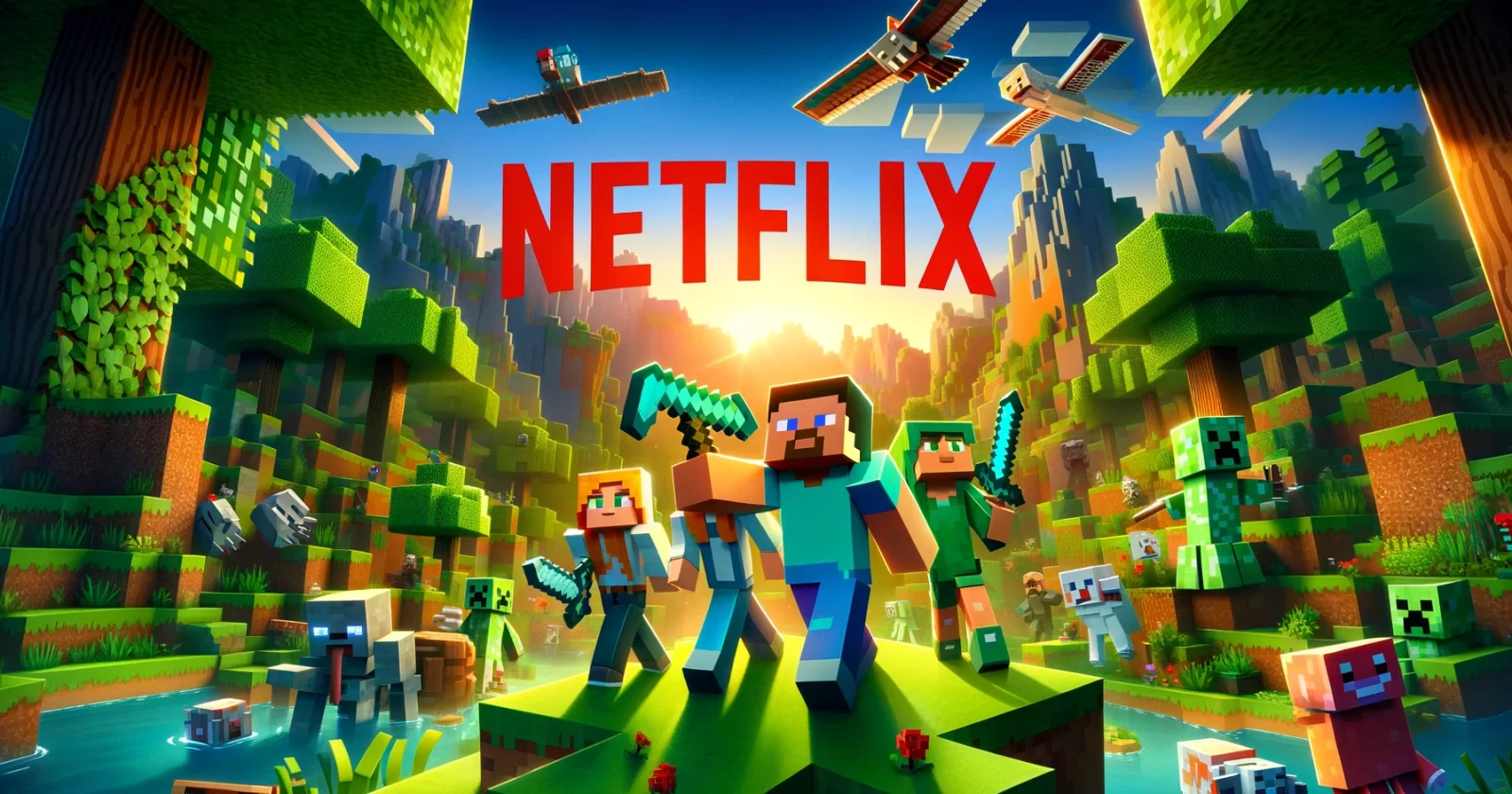 Minecraft vai ganhar série animada na Netflix