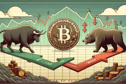 Preço do Bitcoin fica negociando lateralmente com touros e ursos indecisos