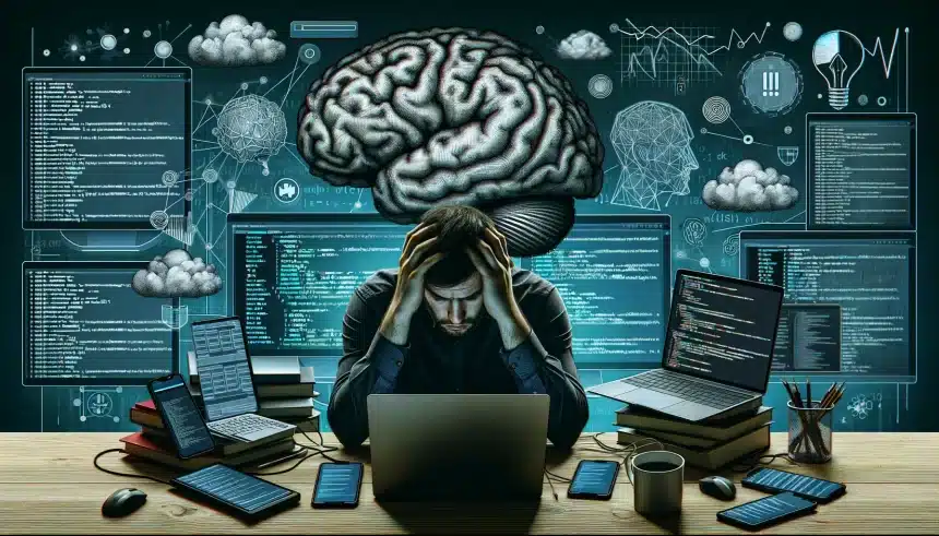 Saúde mental de pessoas que trabalham com tecnologia piora