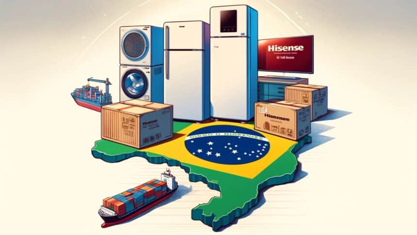 Hisense, gigante chinesa de eletrônicos, está chegando ao Brasil