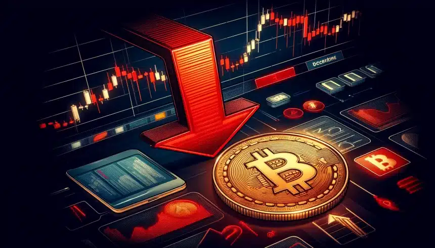Bitcoin amarga queda neste sábado
