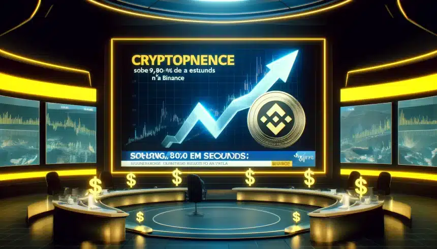 Criptomoeda sobe 9.800%em segundos após estreia na Binance