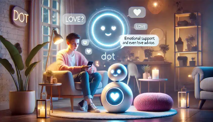 Dot é nova IA com chatbot que dá apoio emocional e até conselhos amorosos