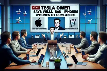 Elon Musk diz que vai banir iPhones de suas empresas
