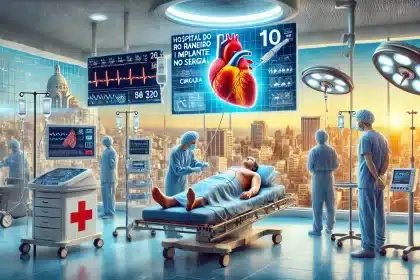 Hospital do Rio de Janeiro realiza 1º implante no coração sem cirurgia