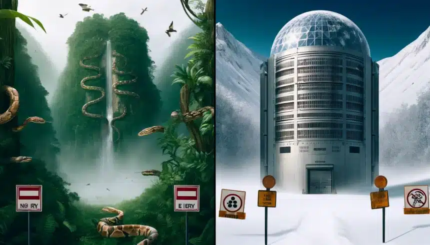 Ilha de cobras em São Paulo e 'cofre' de sementes na Noruega, conheça os lugares no mundo proibidos para visitação