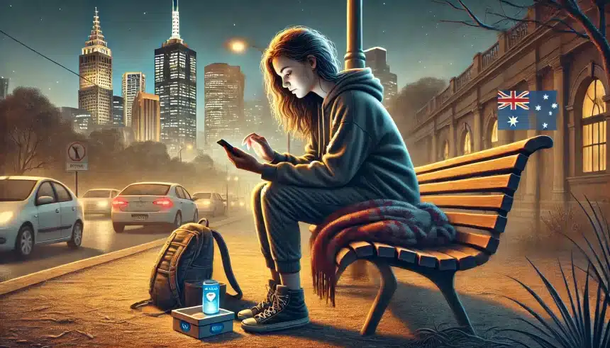 Modelo sem-teto usa app de namoro para encontrar lugar para dormir