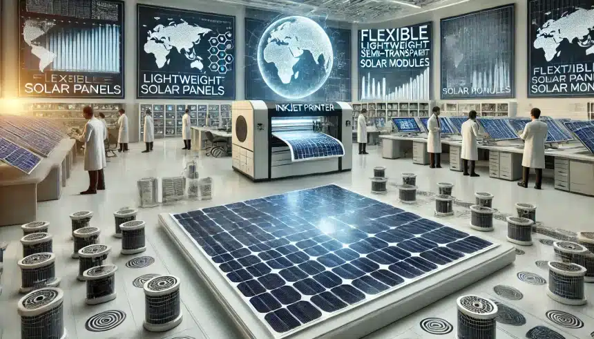 Saule Technologies acriou painéis solares que podem ser impressos em casa