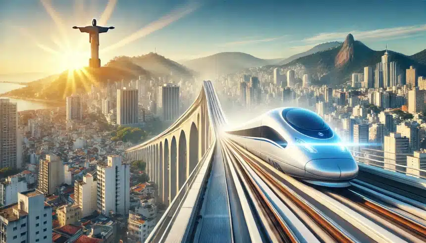 Trem bala entre Rio de Janeiro e São Paulo tem inauguração prevista para 2032
