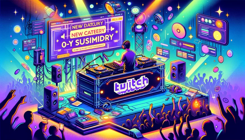 Twitch apoia DJs com nova categoria e subsídio de 1 ano