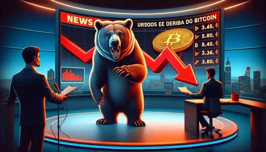 Ursos assume o controle e derrubam o preço do Bitcoin nesta terça 1 1 de junho