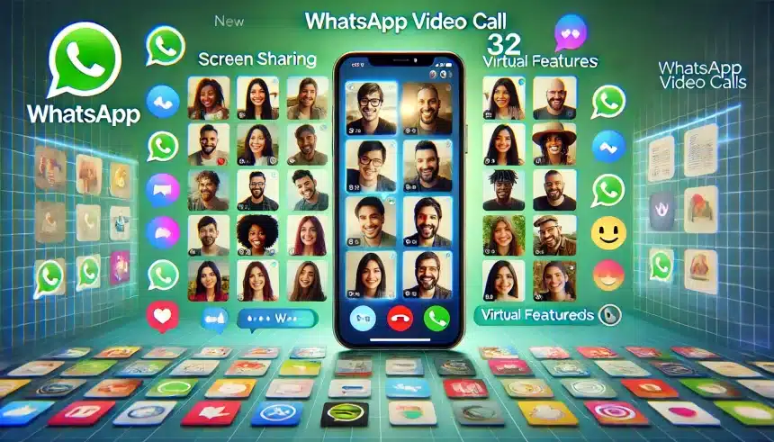 Videochamadas no WhatsApp recebe suporte para 32 pessoas e mais recursos