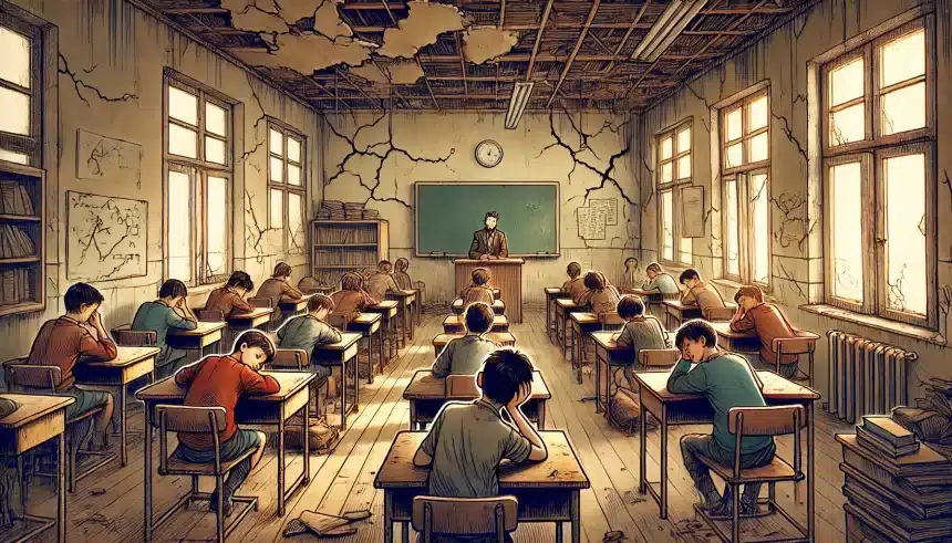 Alunos da escola pública não aprendem o mínimo necessário