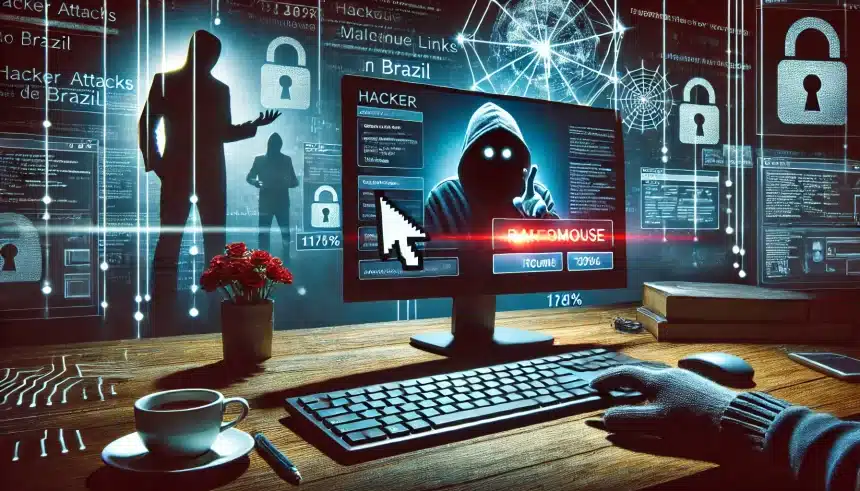 Ataque de hackers no Brasil crescem 180%: Vítima leva apenas 21 segundos para clicar em link malicioso