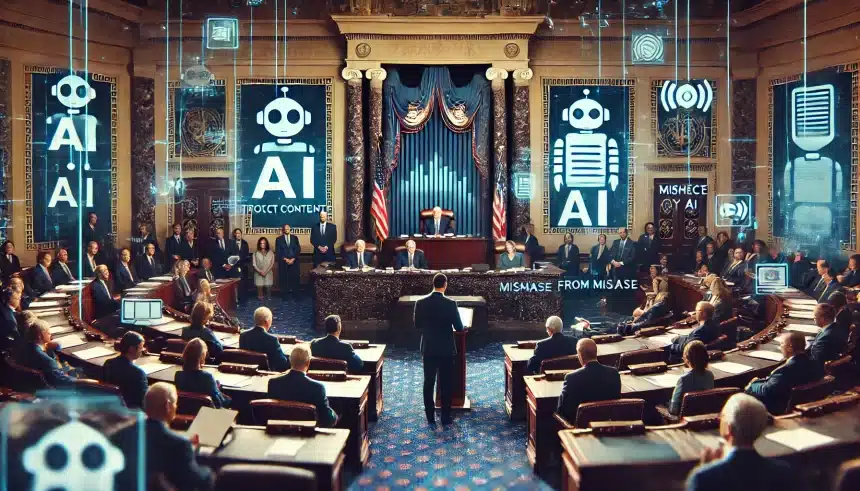 COPIE - Senadores apresentam projeto de lei de proteção de conteúdos contra uso indevido de IA nos EUA