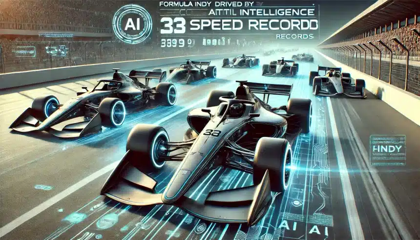 Carro bate novo recorde em corrida de indy para carros dirigidos por inteligência artificial