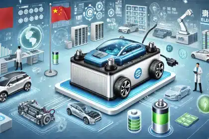 China cria nova bateria para carro elétrico