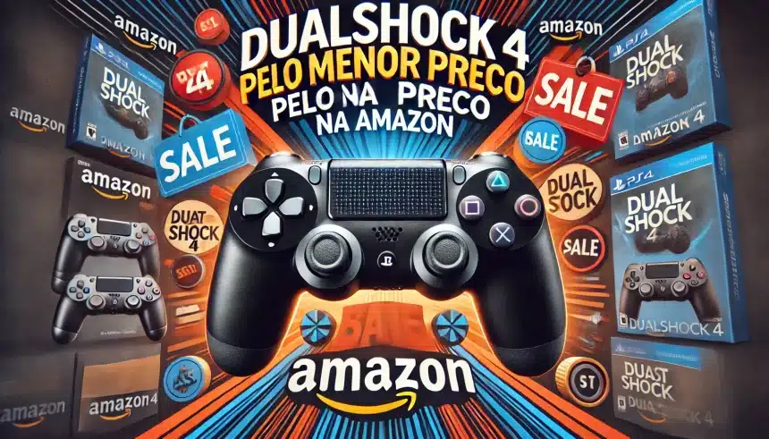 DualShock 4 pelo menor preço na Amazon