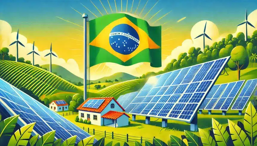 Energia solar cresse no Brasil