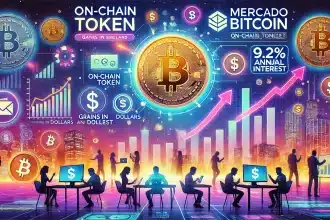 Mercado Bitcoin lança Token On-Chain com ganho em dólar e juros de 9,2% ao Ano