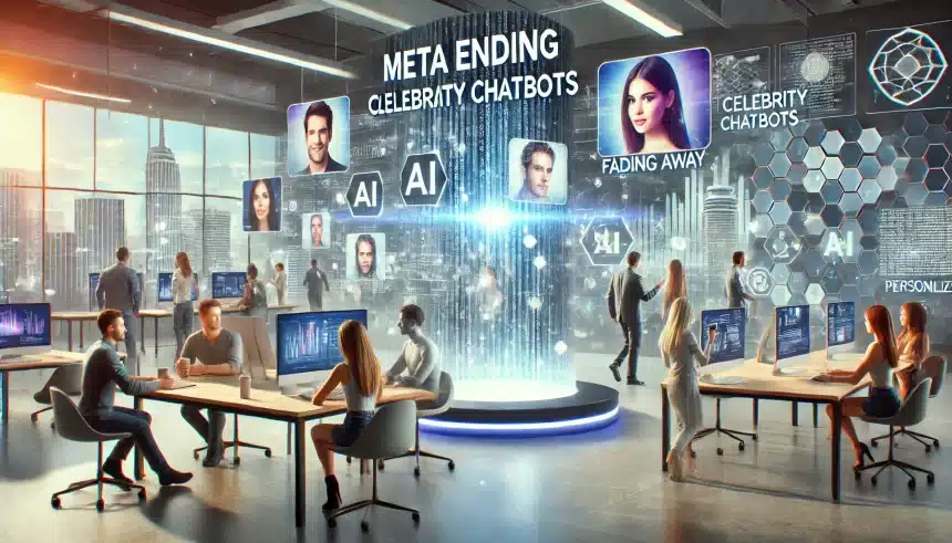 Meta encerra chatbots de celebridades e foca em IA personalizada