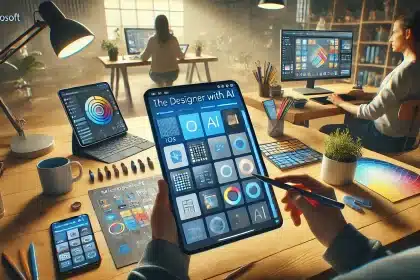 Microsoft Designer com IA está agora disponível para todos os usuários de iOS e Android