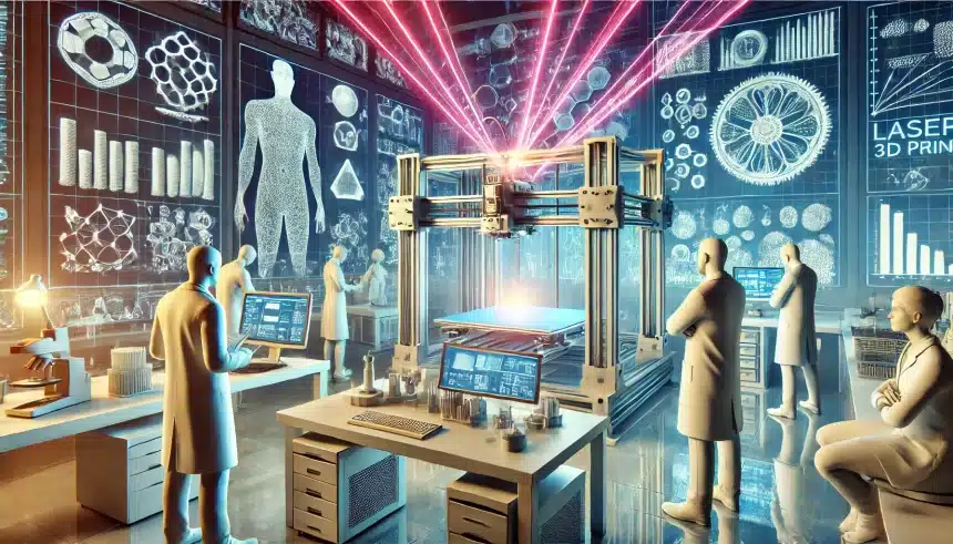 Nova impressora 3D para múltiplos materiais