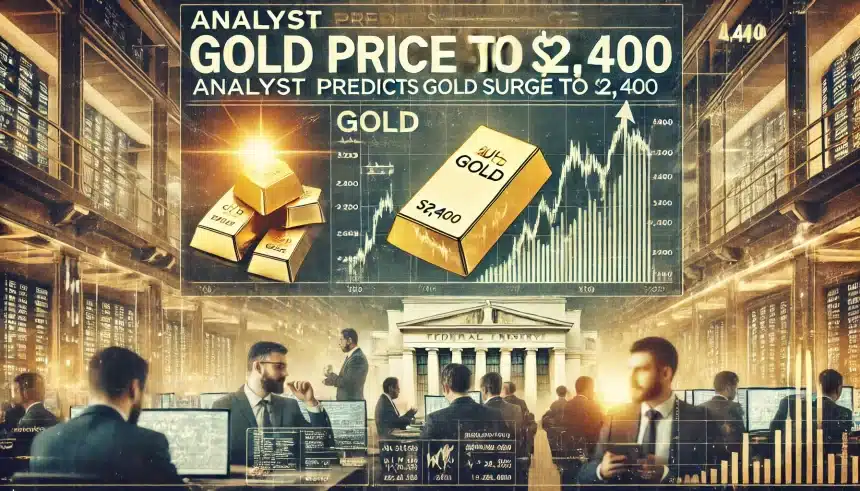 Ouro em alta mas com tendência de queda