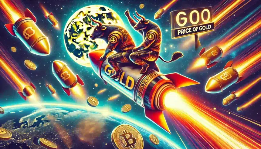 Ouro em tendência de alta