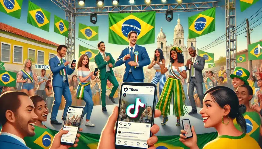 Políticos apelam ao TikTok para engajar jovens eleitores