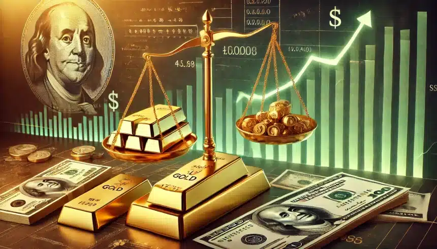 Preço do ouro buscando nova recuperação