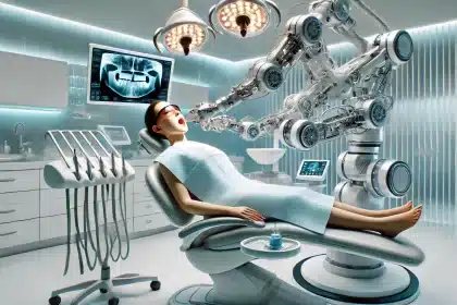 Robô dentista com inteligência artificial