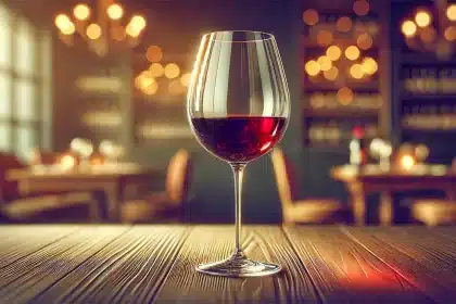 Taça de vinho não faz bem a saúde