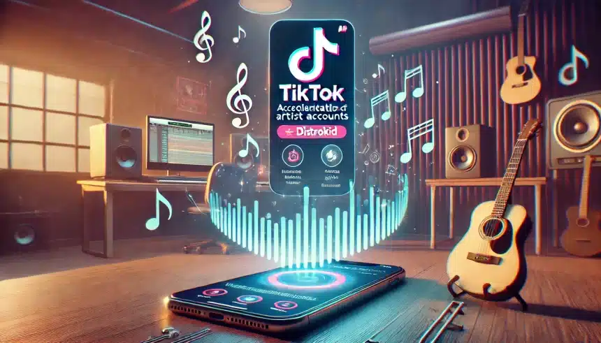 TikTok vai acelerar criação de contas de artistas em parceria com DistroKid