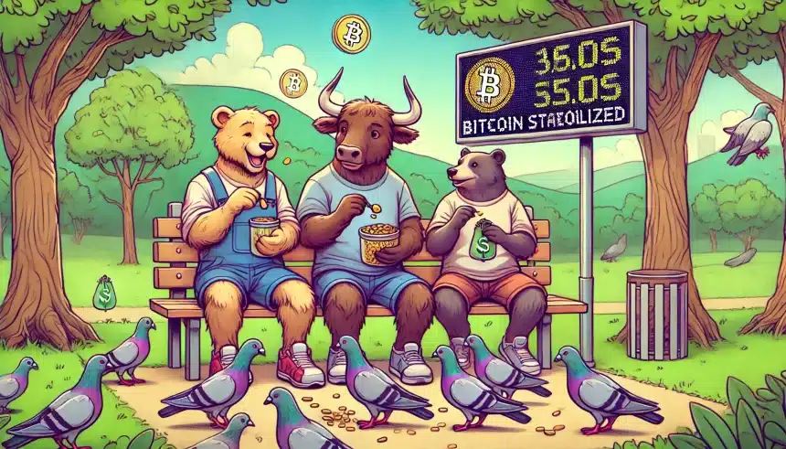 Touros e ursos descansam enquanto preço do Bitcoin estabiliza