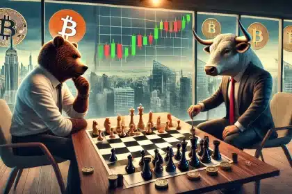 Touros e ursos em busca de definir o preço do Bitcoin