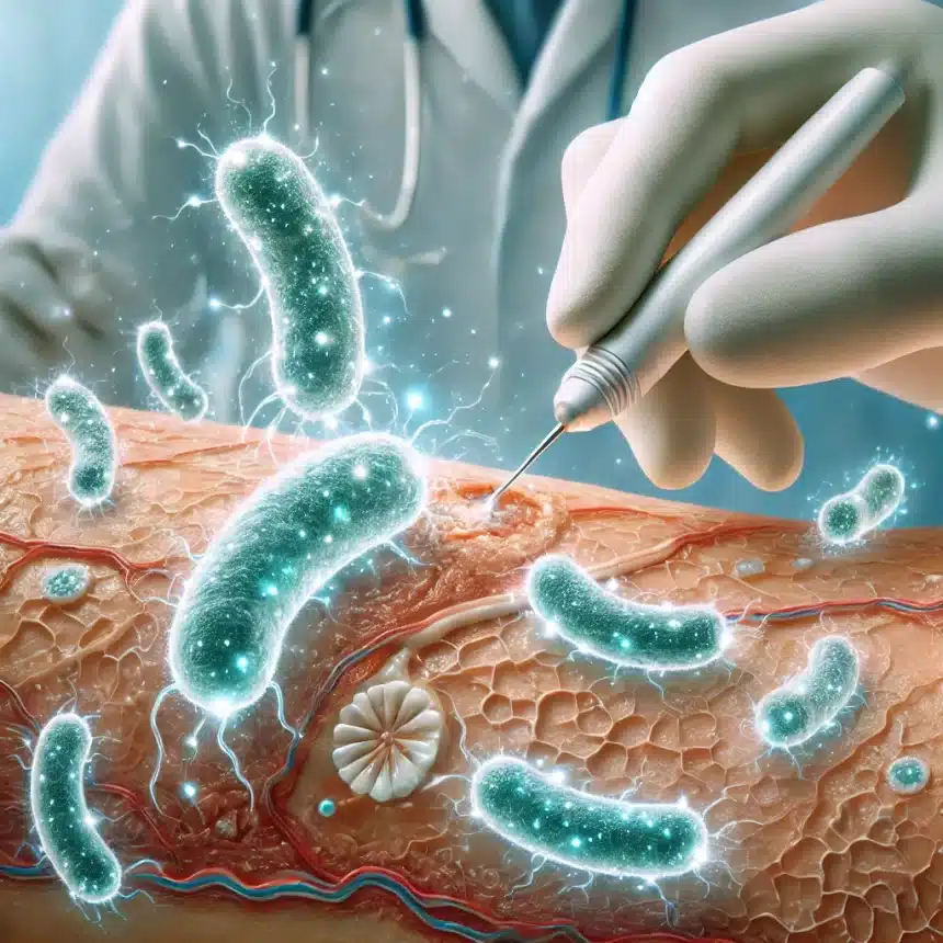 Bactéria revolucionária ajuda na cura de feridas diabéticas