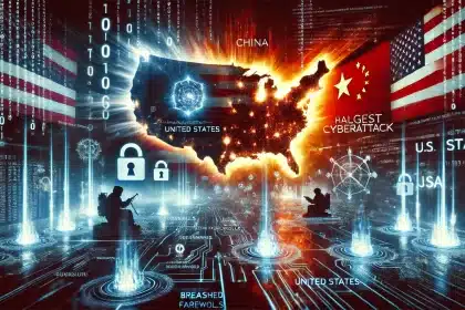Hackers supostamente patrocinados pela China realizam o maior ataque cibernético da história dos EUA