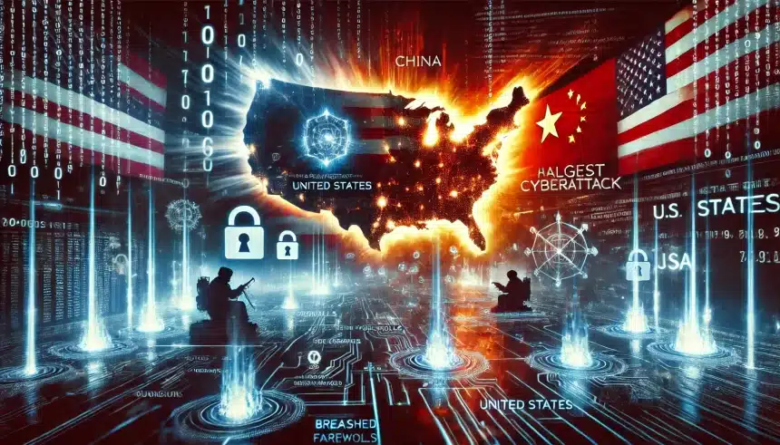 Hackers supostamente patrocinados pela China realizam o maior ataque cibernético da história dos EUA
