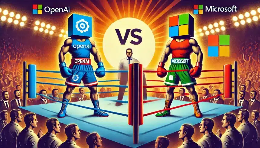 Microsoft e OpenAI agora são rivais