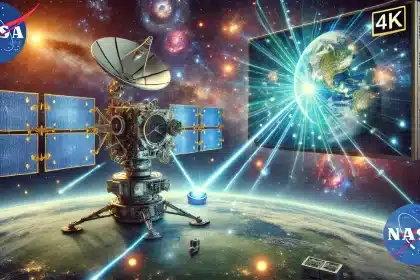 NASA revoluciona com primeira transmissão 4K espacial