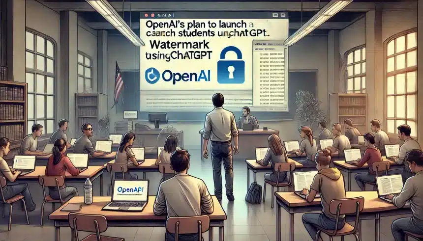 OpenAI quer lançar marca d'água para flagrar estudantes que usam o ChatGPT