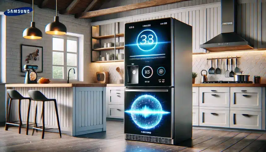 Papel de parede e assistente de voz na geladeira Samsung expande recursos de IA em eletrodomésticos