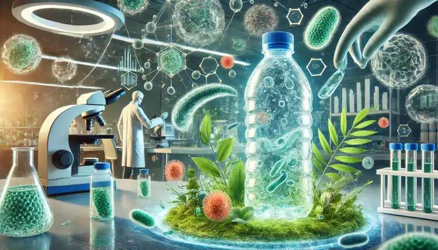 Plástico feito de bactérias