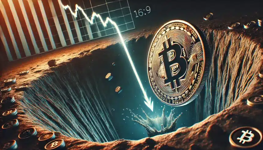 Preço do Bitcoin despenca