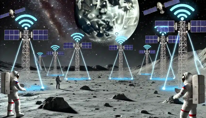 Primeira rede de celular na Lua